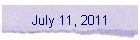 July 11, 2011