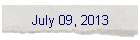 July 09, 2013