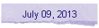 July 09, 2013