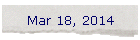 Mar 18, 2014