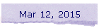 Mar 12, 2015