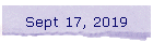 Sept 17, 2019